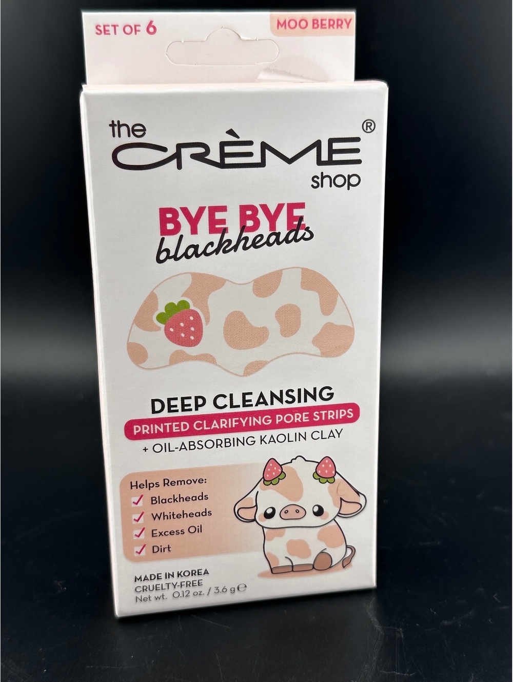 The Crème Shop Bye Bye Blackheads Deep Cleansing Strips